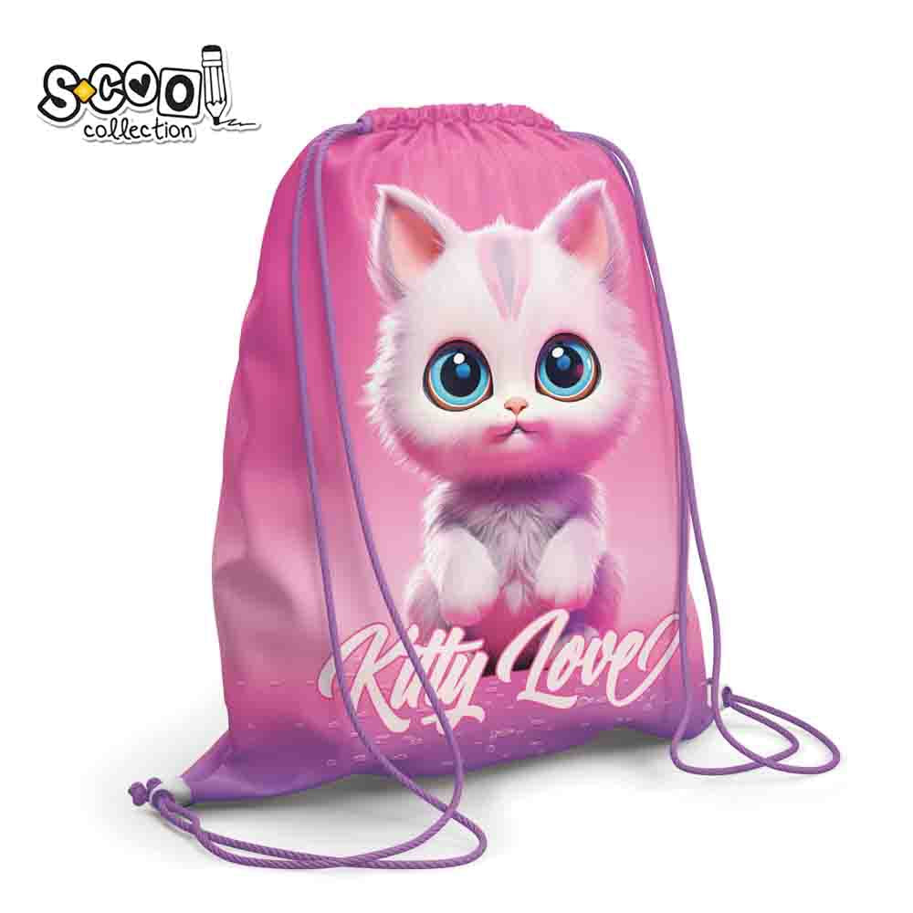 Sac Sport Kitty Love, 46X35.5 Cm - S-Cool