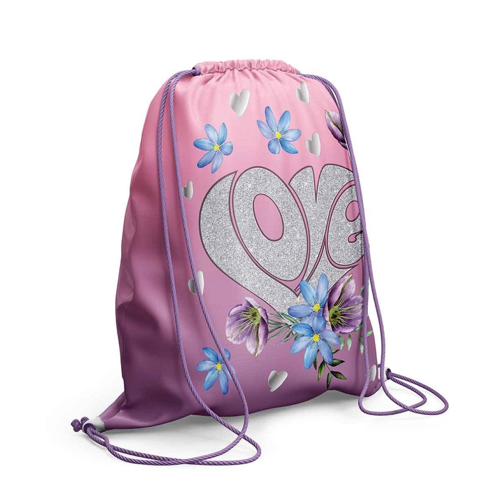 Sac sport LOVE, unicolor, 46x35.5 cm - S-COOL