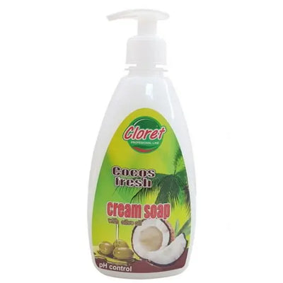 Sapun Lichid cu Pompita Cloret 500ml Cocos Fresh