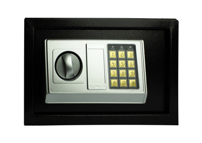 Seif Din Otel Cu Inchidere Electronica Si Cheie 350X250X250 Mm