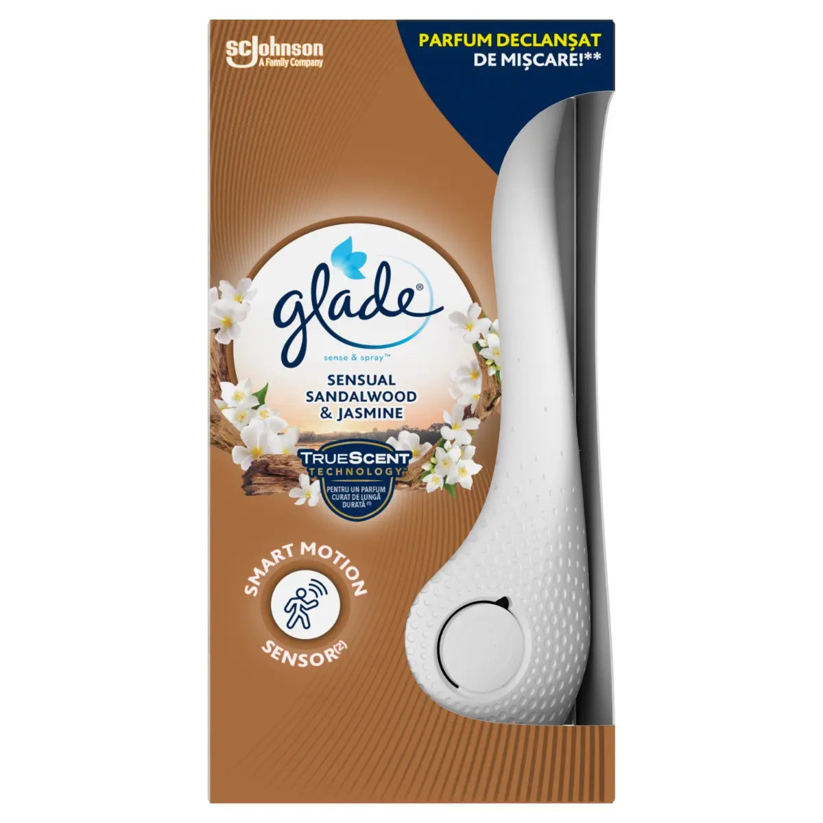 Odorizant camera senzor Glade Sense&Spray cu rezerva 18ml