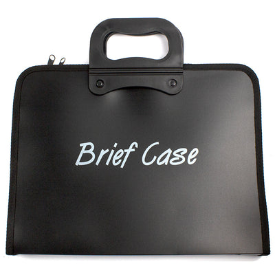 Servieta Plastic Negru 15,6", 35*26.5*3 Cm, Diverse Compartimente Evoffice