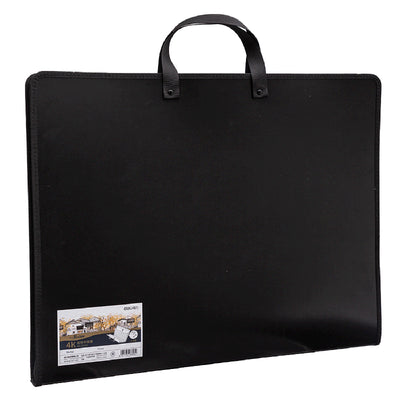 Servieta Pp Pentru Portofoliu Pictura 590X460X35Mm Neagra Deli