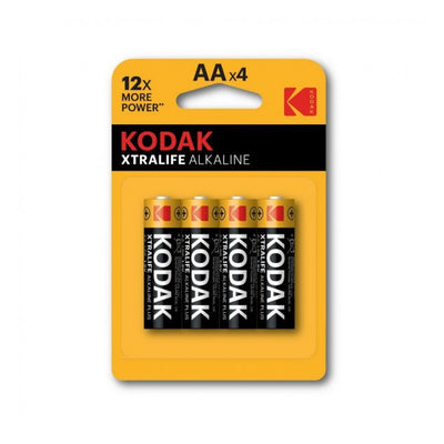 Set 4 Baterii Alkaline Kodak Xtralife LR6 AA