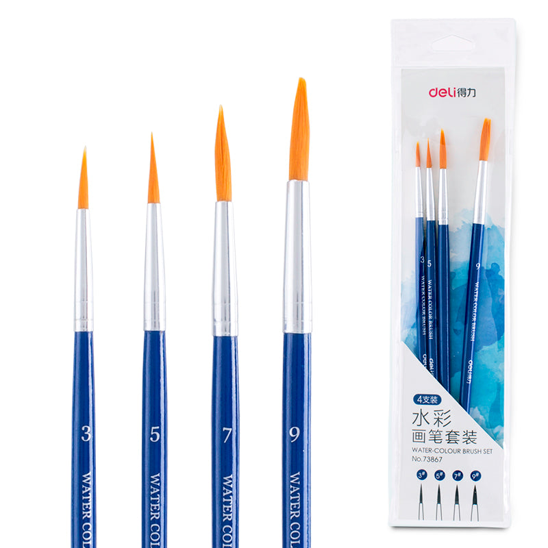 Set 4 Pensule (Nr 3,5,7,9) Deli