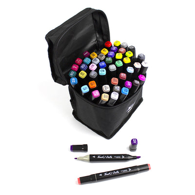 Set 48 Carioci Profesionale Cu 2 Capete, In Suport Textil Evoffice