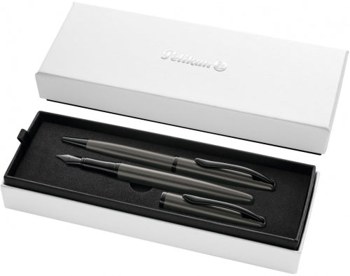 Set Jazz Noble Elegance, pix + stilou, 1 patron cerneala, in cutie pentru cadou, Pelikan