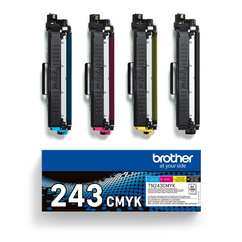 Toner Brother TN243CMYK, color (CMYK), original, 1000 pagini