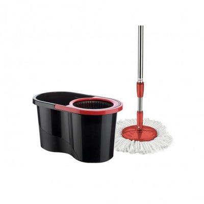 Set Curatenie Galeata Cu Pedala Si Mop Rotativ Turbo