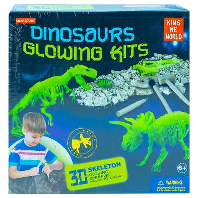 Set de paleontologie Descoperă Dinozauri Tiranozaur cu bloc de ipsos și unelte de excavare pentru copii