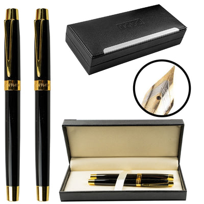 Set Pix + Stilou, Etui Negru - Nebo