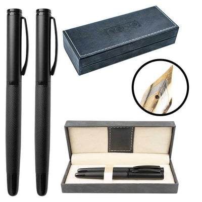 Set Pix + Stilou Negru, Etui Negru - Nebo