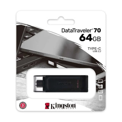 Kingston Datatraveler 70 Usb-C Flash Drive 64GB
