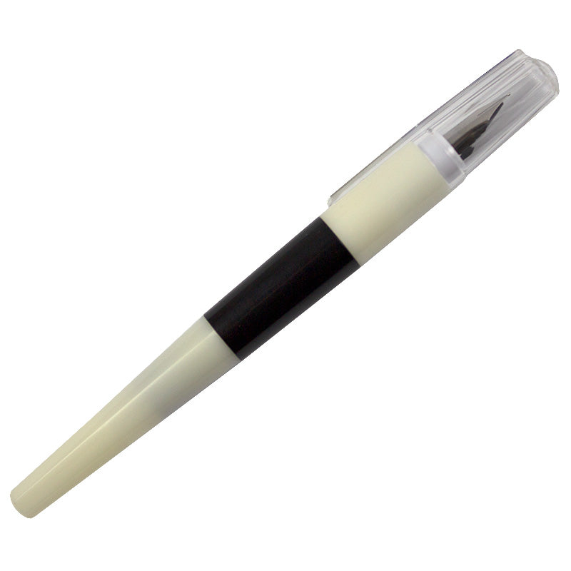 Stilou Plastic Student Negru Cu Patron Cerneala Evoffice