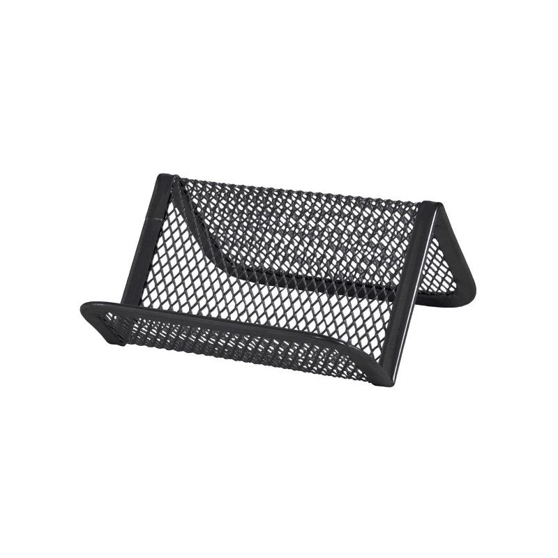 Suport Metalic Pentru Carti Vizita Negru Evoffice