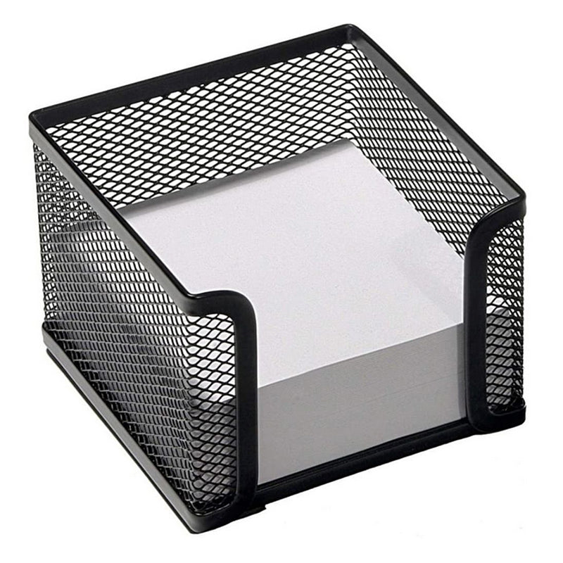 Suport Metalic Cub Hartie Negru Evoffice