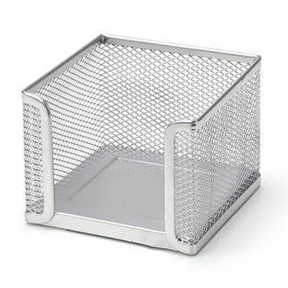 Suport notite MESH, argintiu, 95x95x8mm - OFFISHOP