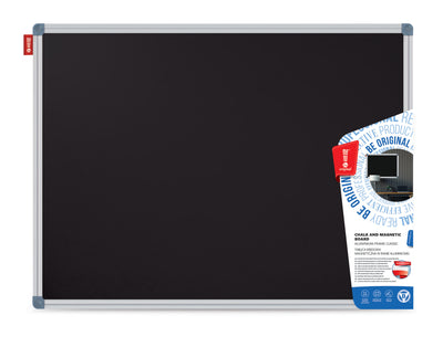 Tabla Creta Neagra Magnetica 100*200 Cm Rama Aluminiu Memoboards