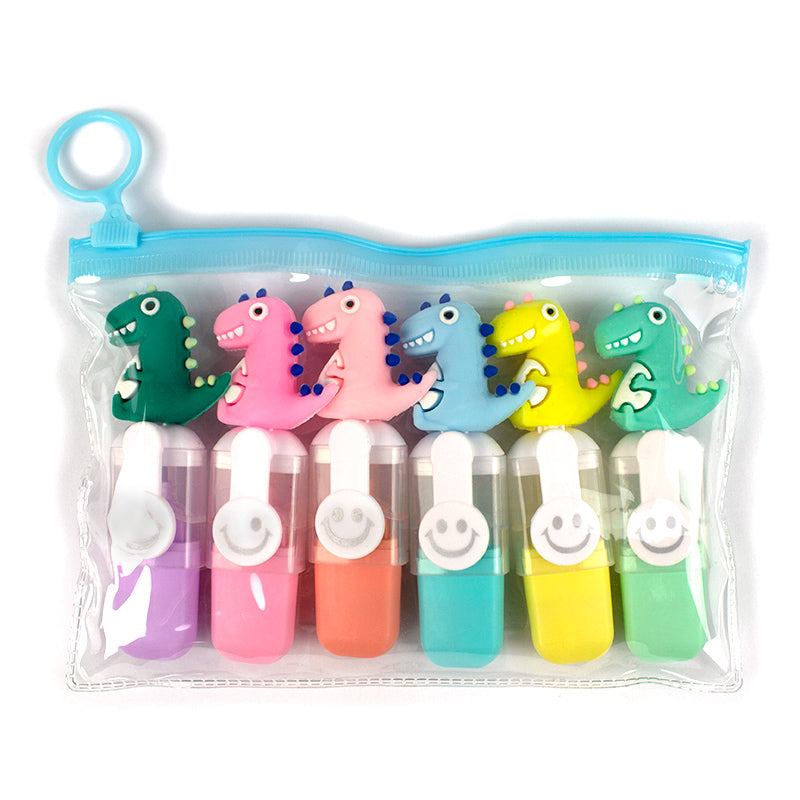 Set 6 Culori Textmarker Copii Evoffice