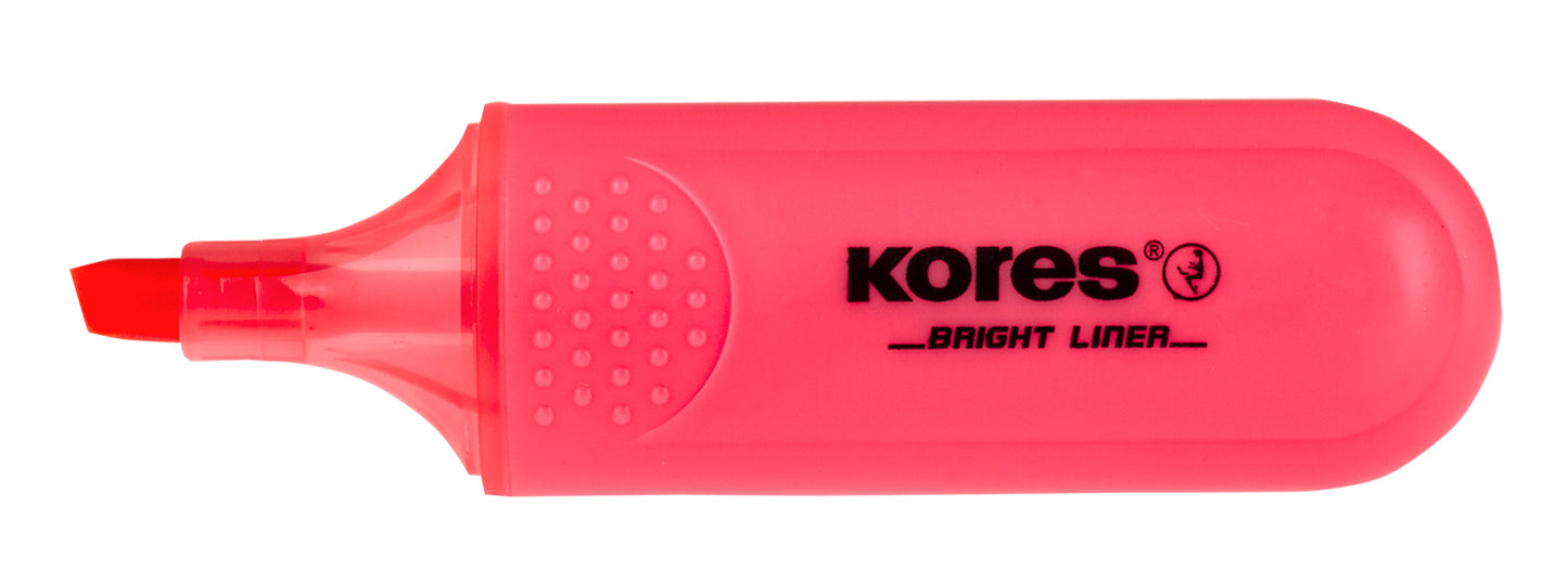 Textmarker Rosu Kores