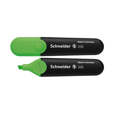 Textmarker Verde Schneider Job