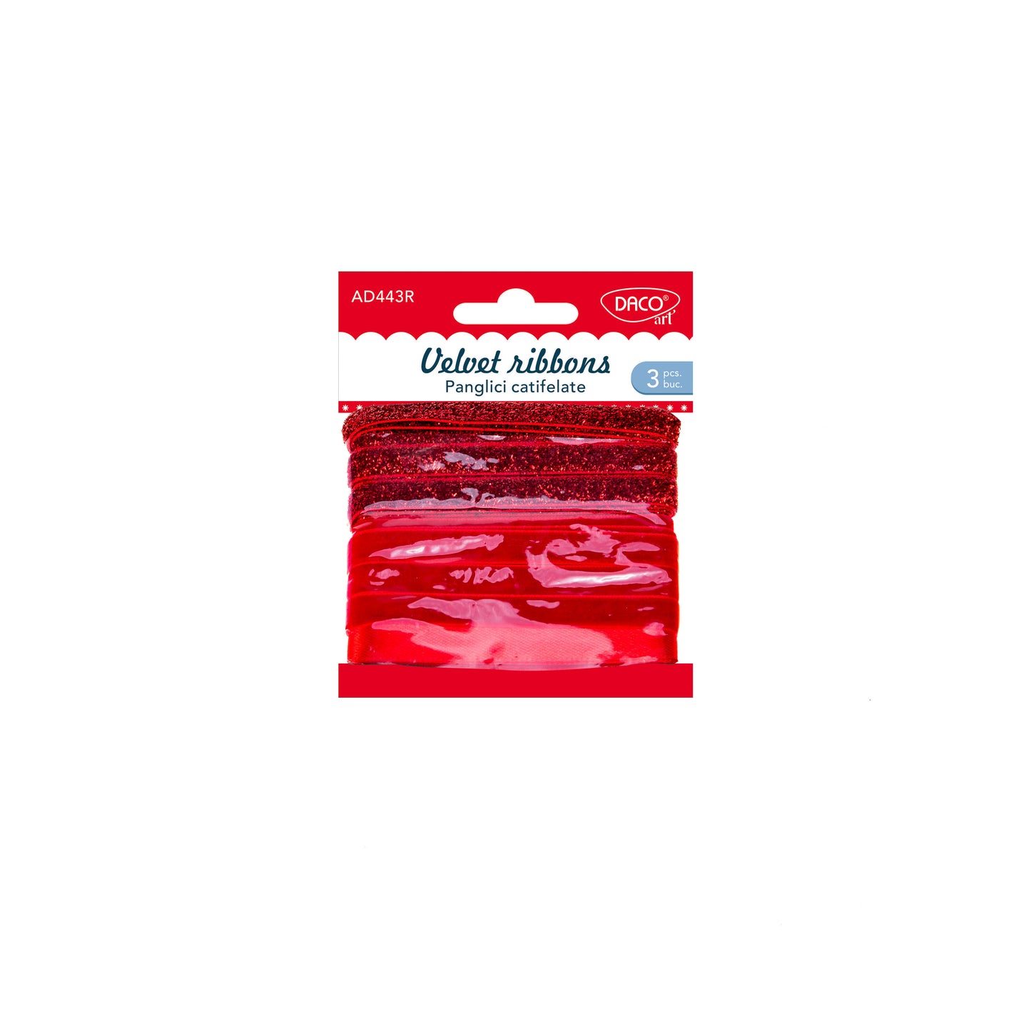 Accesorii Craft - Ad443R Panglici Catifelate Daco