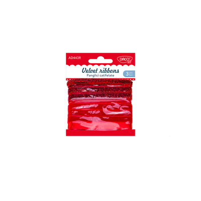 Accesorii Craft - Ad443R Panglici Catifelate Daco