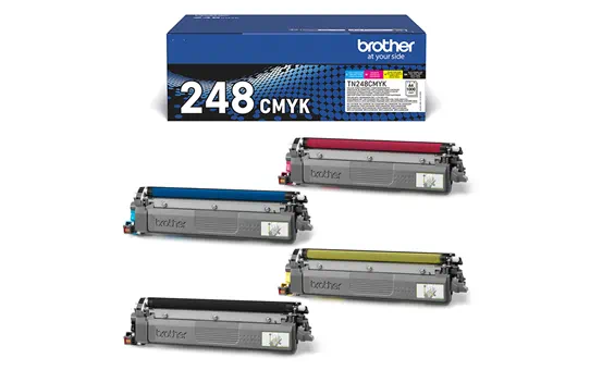 Toner Brother TN-248VAL, Original, BK/C/M/Y Multipack
