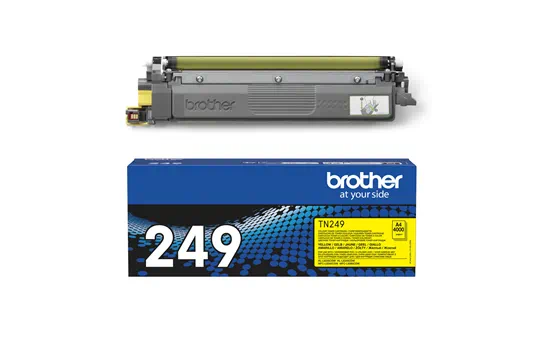 Toner Brother TN-249Y, Original, Yellow (Galben), 4k pagini