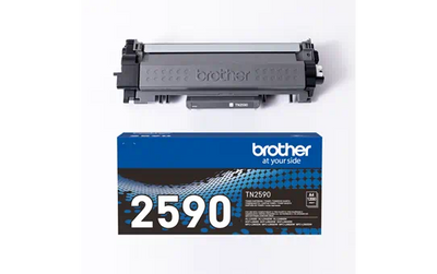 Toner Brother TN-2590, Original, Black (Negru), 1.2k pagini
