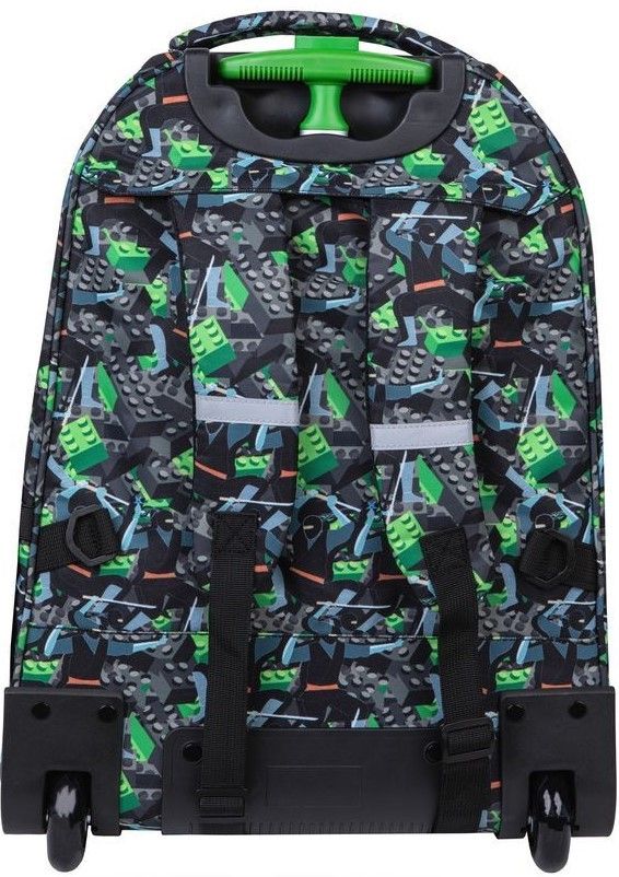 Rucsac troller CoolPack Alan Monster Team 28 litri cu compartiment laptop organizator si roti cauciuc material impermeabil