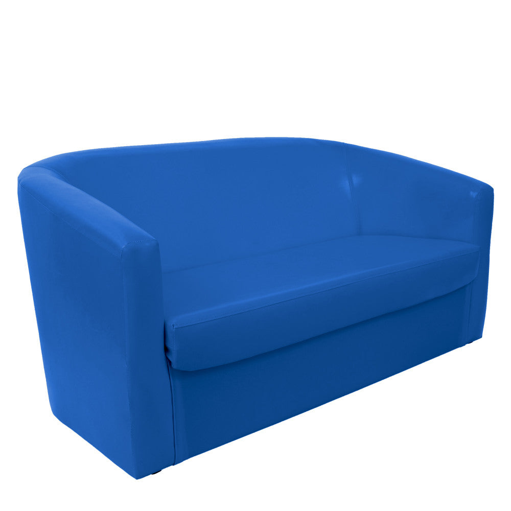 Canapea Tudor Imitatie Piele - Albastru 21898