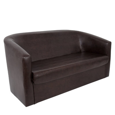 Canapea Tudor Imitatie Piele - Maro 15611