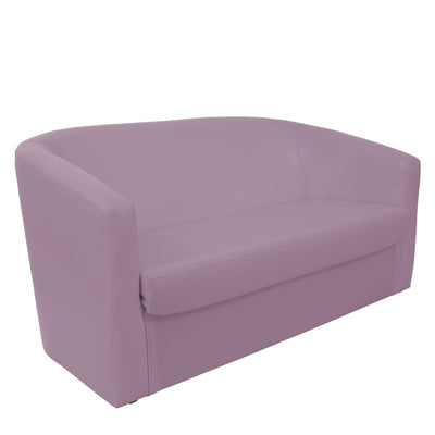 Canapea Tudor Imitatie Piele - Mov 21897