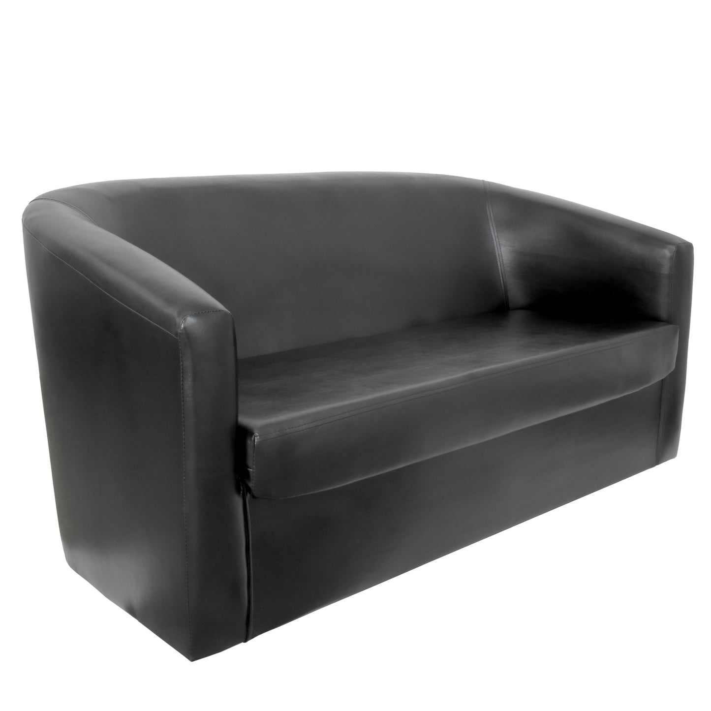 Canapea Tudor Imitatie Piele - Negru 21901