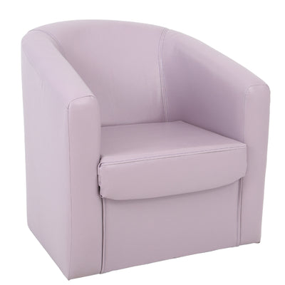 Fotoliu Tudor Imitatie Piele - Mov 21897
