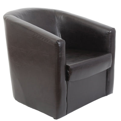 Fotoliu Tudor Imitatie Piele - Wenge 21835