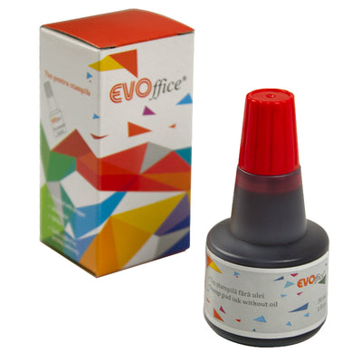 Tus Stampila 30Ml Evoffice Rosu