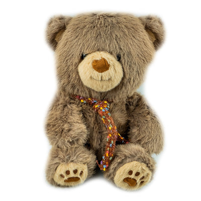 Ursulet Din Plus Cu Fular 27 Cm