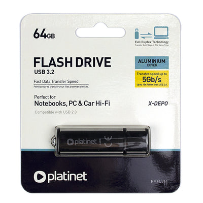 Usb 3.2 Flash Drive 64Gb Platinet