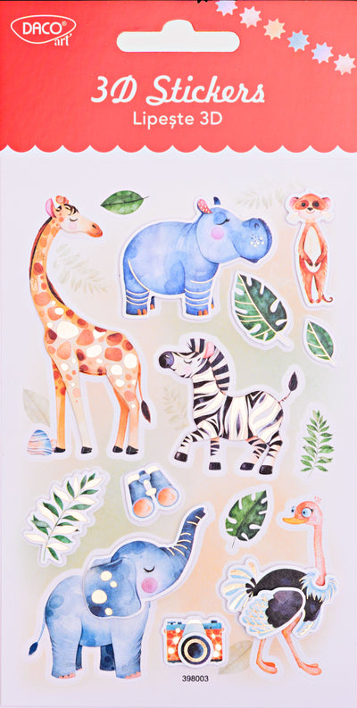 Abtibild - Ab162 Zoo Lipeste 3D Daco