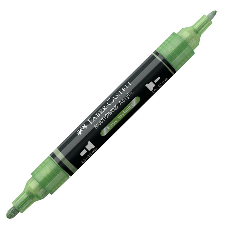 Marker Acrilic Multimark CUL. 298 Verde Aarctic Metalizat Faber-Castell