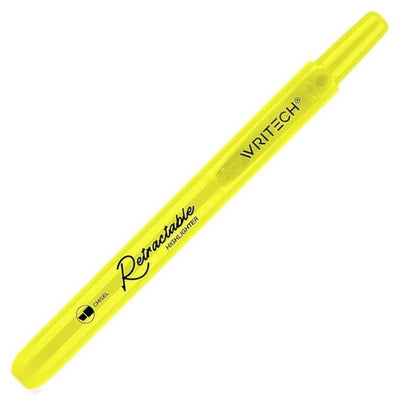Textmarker Retractabil Writech Neon Galben