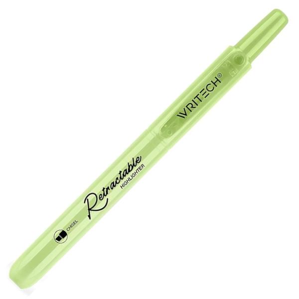 Textmarker Retractabil Writech Pastel Lime