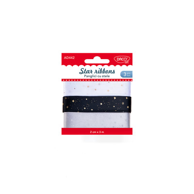 Accesorii Craft - Ad442 Panglici Cu Stele Daco