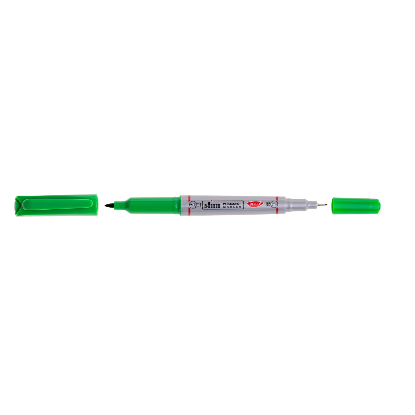 Marker Permanent Slim Daco Verde Mk131V