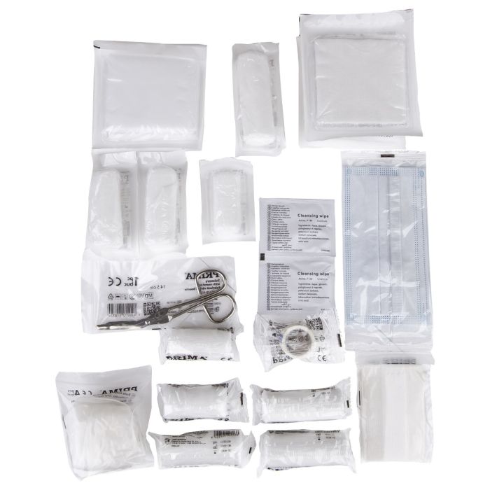 Trusa prim ajutor auto DIN13164 avizata RAR, PRIMA