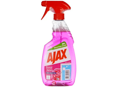 Solutie Curatat Geamuri Ajax Cu Pulverizator 500Ml - Flower