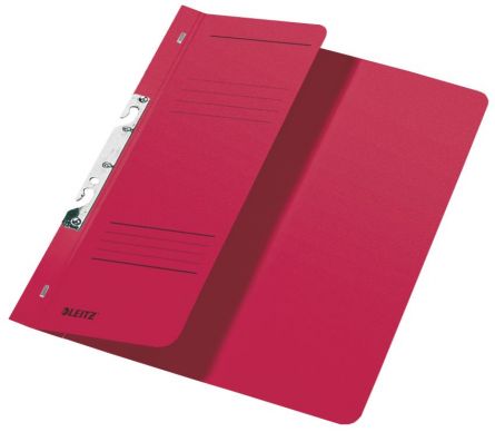 Dosar carton incopciat 1/2 rosu Leitz