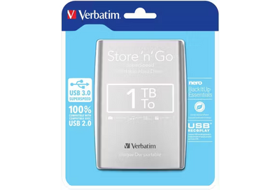 Hard disk extern Verbatim Store 'n' Go, 1TB, 2.5 inch, USB 3.0